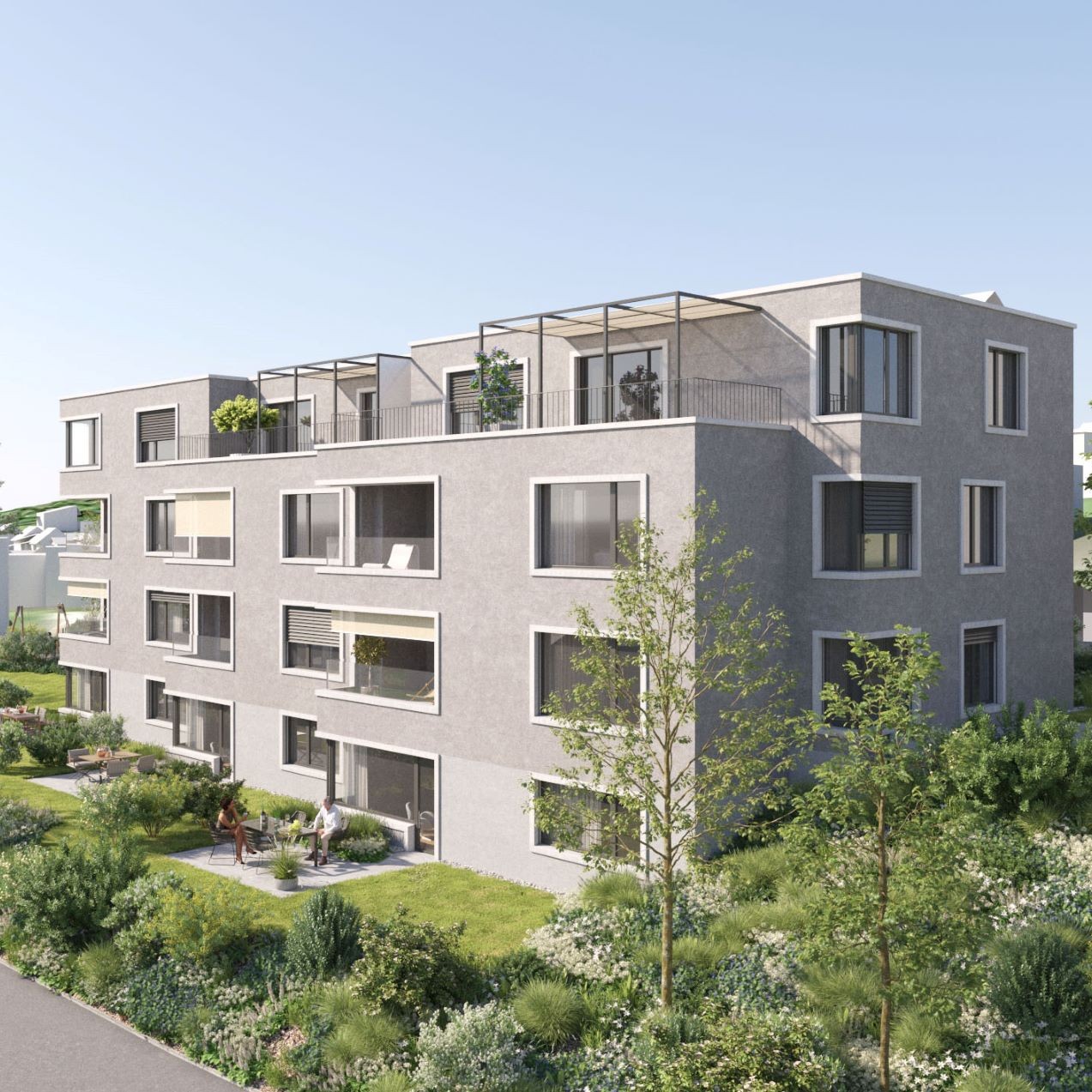 Ersatzneubau MFH Kanzlerweg, Kloten